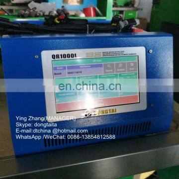 New CR Injector Tester QR1000L With the function QR Coding.