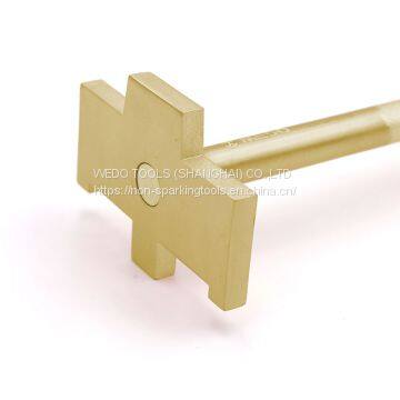 WEDO Non Sparking Aluminum Bronze Bung Wrench photo-3