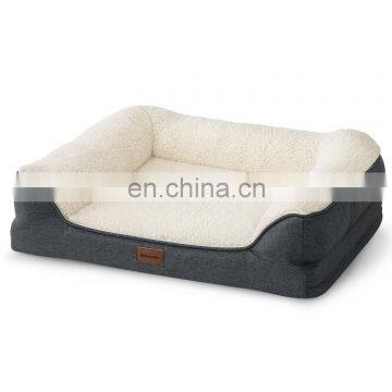 Outdoor Comfy Calming Washable Anti Slip Warm Pet Mat Bed Dog Calming Bed For Travel Sleeping photo-6