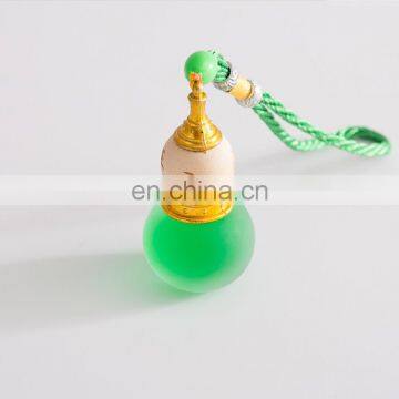 Custom Logo Portable Bottle Wood Chewing Gum Car Air Freshener photo-4