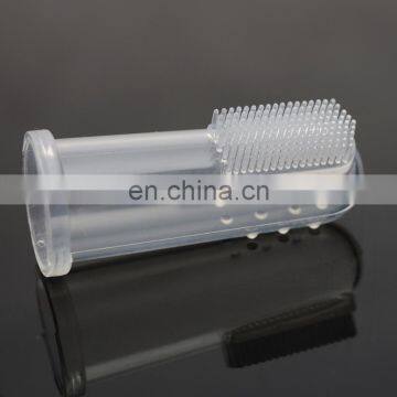 High Quality Descaling Oral Cleaning Products Dog Latex Finger Brush photo-3