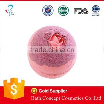 Private Label Organic Bath Fizzy Ball Bath Bomb photo-3