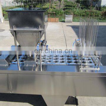 Fully Automatic Flavoured Fruit Milk Cup Filling Sealing Machine photo-2