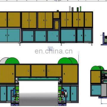 Full Automatic SMS Disposable Non Woven Hospital Doctor Isolation Surgical Gown Making Machine photo-2