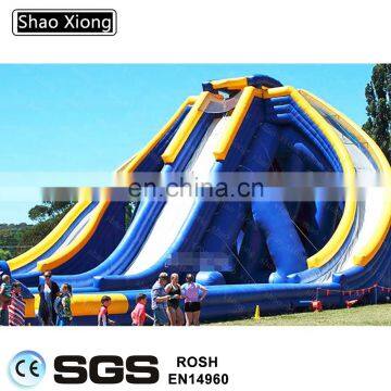 Used Big Custom Cheap Adult Commercial Grade Dry Slip n Slide Inflatable Beach Hippo Blow up Water Slide Slides Waterslide photo-2