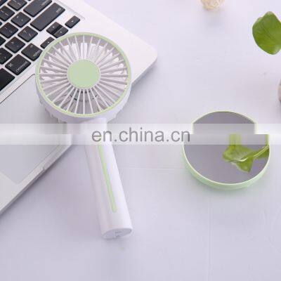 Plastic rechargeable abs usb battery air cooler fan for office