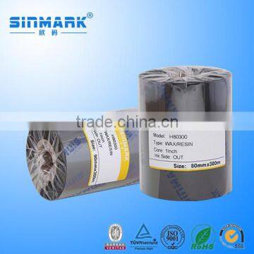 SINMARK H80300 thermal transfer ribbon zebra,barcode printer ribbon,barcode ribbons