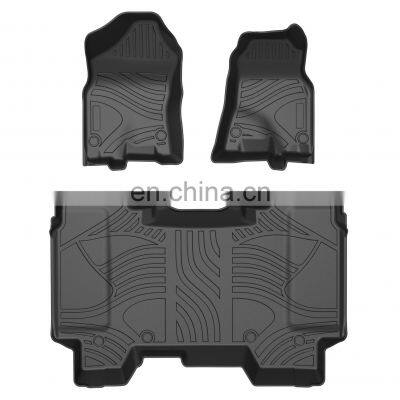 Factory Wholesale All Weather 3D TPE Carpet Floor Mat For Dodge RAM 1500