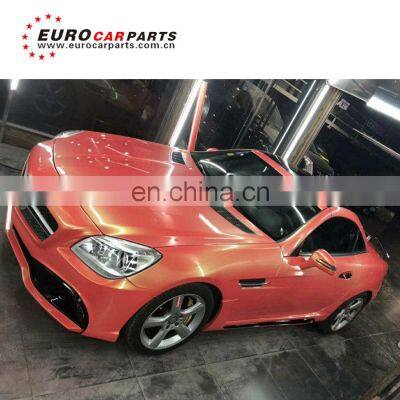 SLK Class R172 Slk200 Slk300 Body Kit for R172 SLK200 SLK250 SLK300 to WD Style With Bumpers and Exhaust Tips photo-3