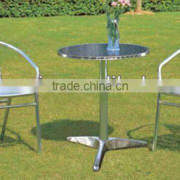 Garden set coffee set alu-fram double chair and table (DW-A08+DW-A008)