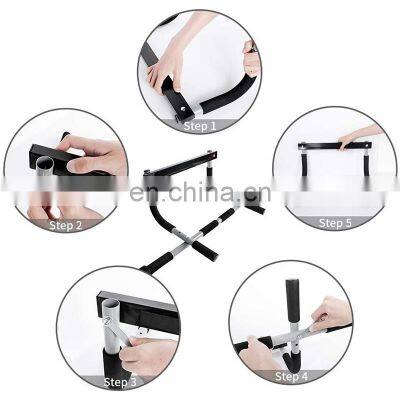 Pull up Bar Doorway Heavy Duty Chin up Bar Trainer for Home Gym Fitness Dip Bar Door Exercise Equipment Body System Trainer
