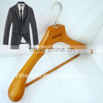 WG60 strong wooden hanger for clothes store