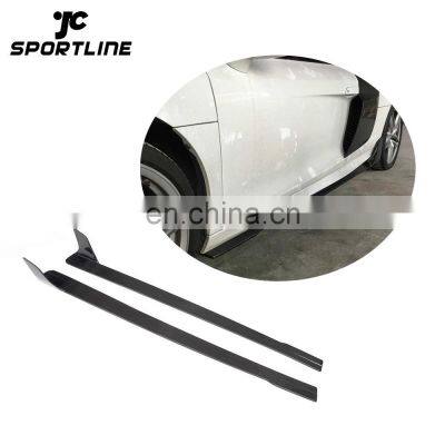 Car Carbon Fiber Lip Skirt for Audi R8 V8 V10 GT Base Convertible 2-Door