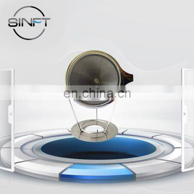 SINFT Pour Over Manual Hand Carafe Coffee Maker Pot With Stainless Steel (2 Cup) photo-2