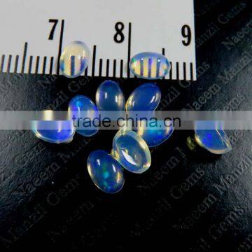 Ethiopian Opal 4x6 mm oval cabochon