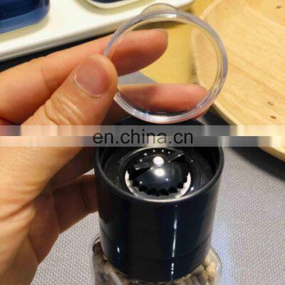 Transparent Glass Pepper Grinder Salt Shaker Bottle Mini Spice Grinder photo-4