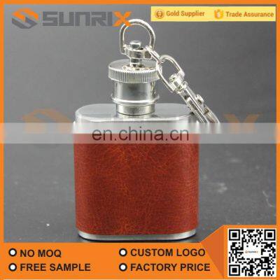 Men Hip Flask, Brown Leather Pocket Drinking Flask, Hip Flask For Gift photo-3