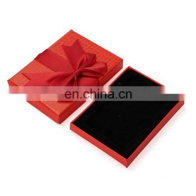 Wholesale Festival Gift Luxury Rigid Cardboard Ribbon Decorative Love Flower Paper Box For Gift Packaging