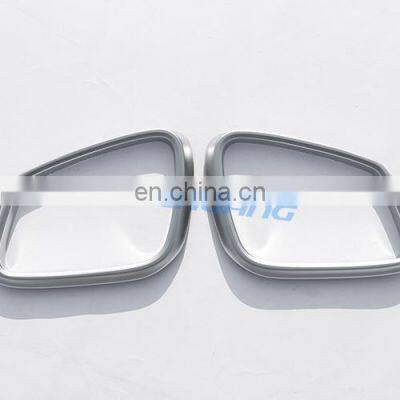 2pcs ABS Chrome Car Side Door Rearview Mirror Frame Cover Trim For BMW 3 Series F30 316li 320li Car-Styling Accessories