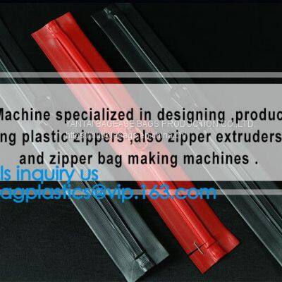 Easy Tear Transparent Plastic PE Food Pouch Zipper, Plastic Slider Pet Food Bag Zipper, Double Sealed Plastic Vacuum Bag photo-3