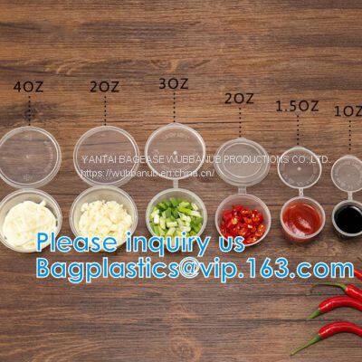 Square Sauce Cup, Portion Cup, Disposable Ps Sauce Cup, 1oz 2oz 3oz 4oz 5oz 8oz 9oz Disposable Plastic Sauce photo-5