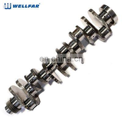 Wellfar Truck Parts Forge Steel Cast Iron K19 6BT 4BT 6CT NT855 Cat 3304 3306 Engine Crankshafts For Cummins Caterpillar