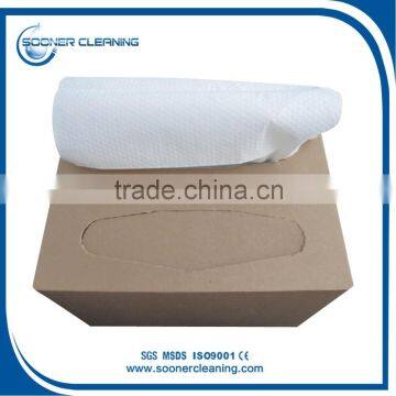 [soonerclean] High Efficient Of Water & Oil Absorption Capacit Woodpulp White Industrial Wiper,Cleanroom Wiper photo-2