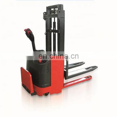 Pallet Truck Lift Stacker 2 Ton Electric Battery Forklift Used In Warehouse