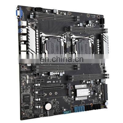 X99 2011v3 Dual CPU support REG ECC DDR4  gaming performance ECC REG memory motherboard