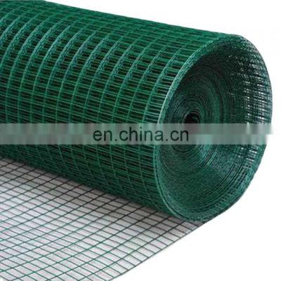 Big Discount per roll pvc coated color gi welded wire mesh fence