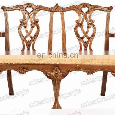 8 Heads 4 Axis Wood Rotary Engraving Machine Wood Stair 4 Axis Wood Cnc Router Machine photo-4