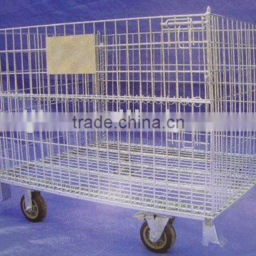 metal storage cages with wheels