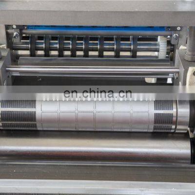 USK320 Roll to Roll Automatic Self Adhesive Blank Barcode Sticker Rotary Die Cutter Slitter and Rewinder Machine photo-3