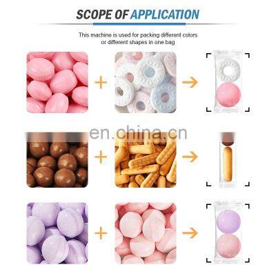 Small Candy Automatic Food Plastic Sealing Multi-Function Packaging Bopp Packing Wrapping Machine photo-2