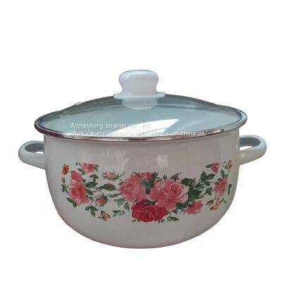 ENAMEL CASSEROLE SET GLASS ENAMEL CASSEROLE SET photo-5