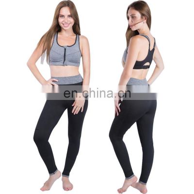 New design women's Fitness Yoga Set Sportswear Running Clothes Contrast Color Sports Band Sexy Sports Suit Sports Leggings