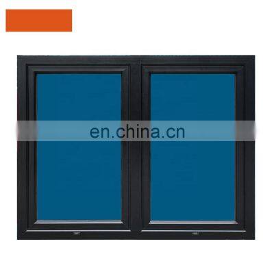 U-Factor0.23 Aluminum Wooden Window Frames Designs Tilt and Turn Window With Double Panel Glazed High Quality Hardware