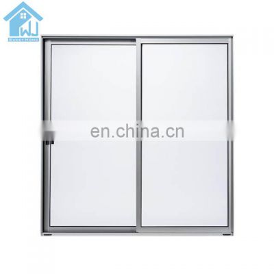 Aluminium tempered glass sliding door wooden main door design models of door for bathroom with 6 year warranty