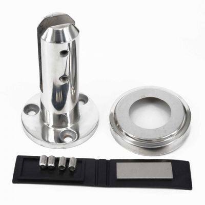 Glass Clamp Stainless Steel Casting New Type Foundry Precision Casting Stair Handrail Fittings photo-4