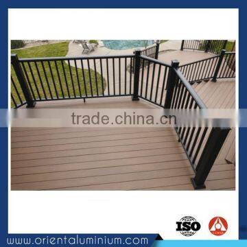 Galvanized Steel Deck Railing Aluminium Decking Rails