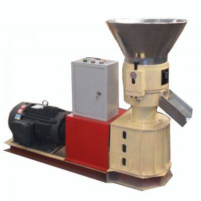 SKJ2-300A farm using Small capacity poultry animal feed flat die feed pellet machine