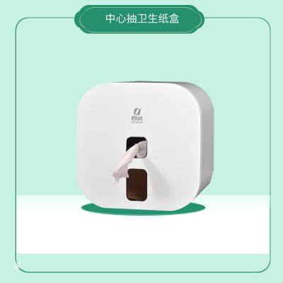 Commercial Center Toilet Plastic Tissue Box, Hotel Bathroom Wall Mounted Toilet Non Punching Dispenser