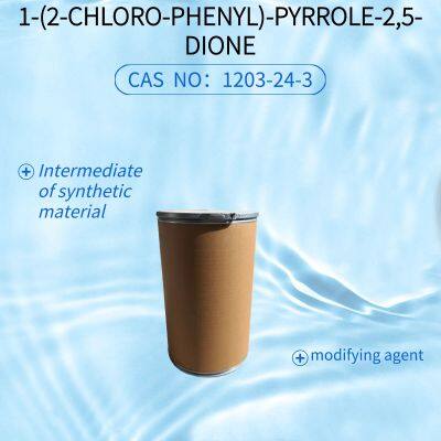 1-(2-CHLORO-PHENYL)-PYRROLE-2,5-DIONE CAS NO:1203-24-3 photo-4