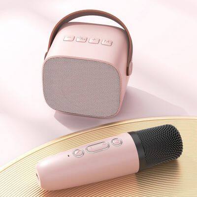 Mini Portable Kids Karaoke Machine Microphone USB KTV Singing Musical Toys Player For Kids Children Christmas Gift