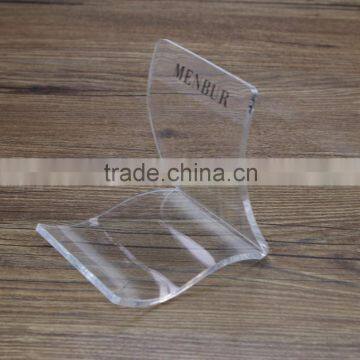 Acrylic Wallet Display Stand Acrylic Purse Display Wallet Shelf Holder Wallet Rack photo-6