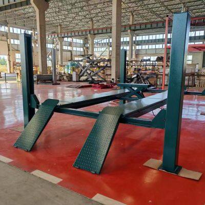 Heavy Duty 4000kg 5000kg 4 Post Car Lift Wheel Alignment Lift photo-5