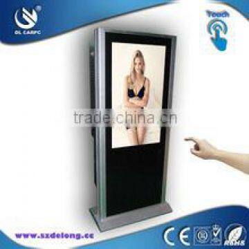 22 inch all in one pc multi touch screen floor stand computer lcd touch kiosk