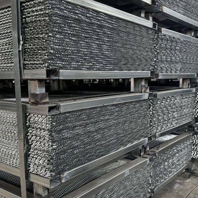 Modern Expanded Metal Lath Galvanized Rib Lath Durable Stainless Steel for Roofing Floor Manufacturer Price for Plaster Base photo-4
