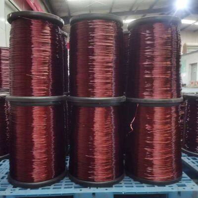 High Break Voltage Enameled Wire Good Heat Resistance Speech Coil Aluminum Wire Enameled Wire Supplier photo-4