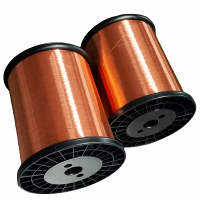 Electrical Motor Winding Wires Price 0.10mm Copper Clad Aluminum CCA Enameled Wire for Magnetic Coil photo-5